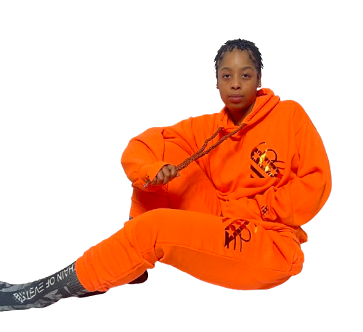 Orange Hue Jogging Suit